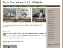 Tablet Screenshot of francescanedelmonte.org